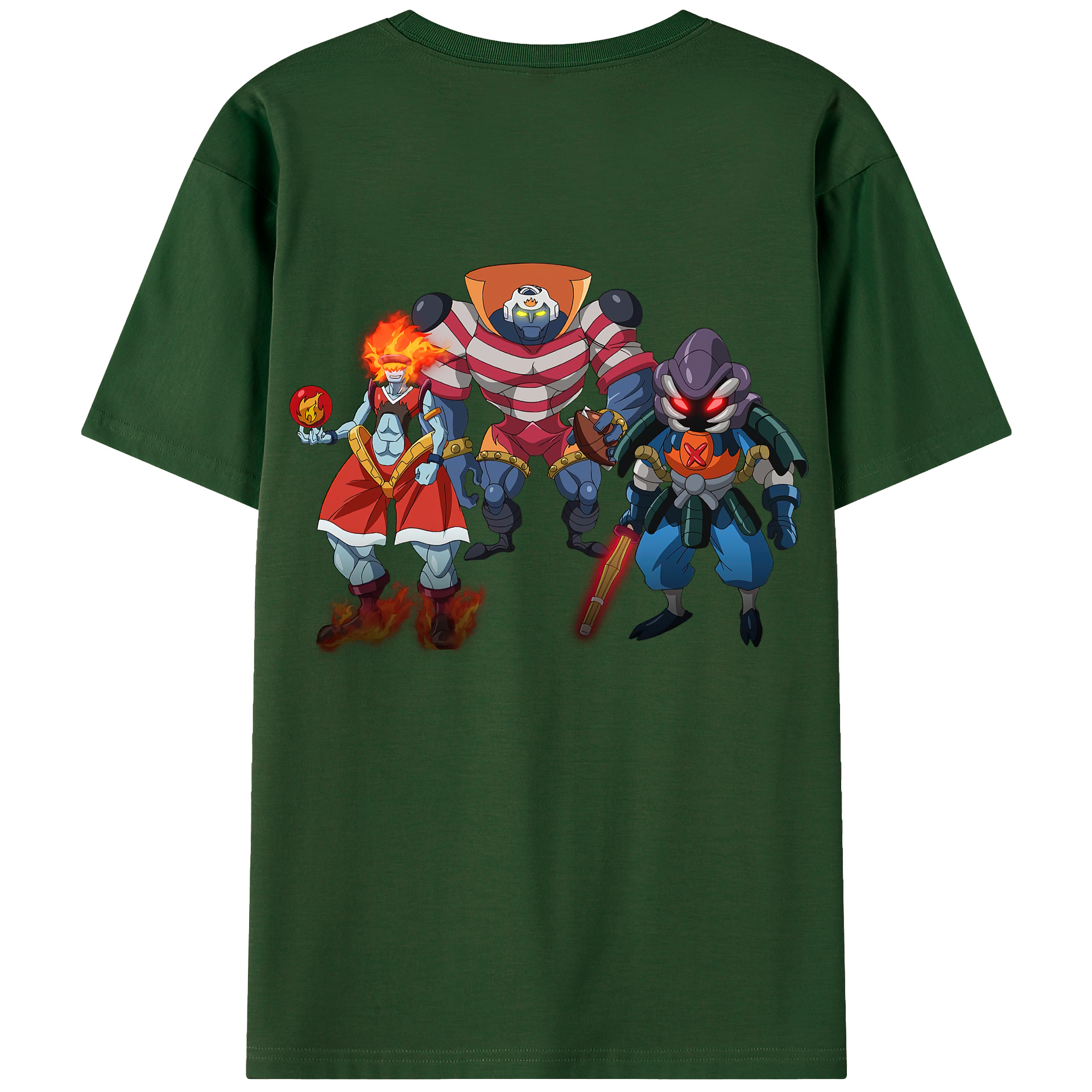 （画像用） 遊☆戯☆王 Yu-Gi-Oh! 綿100％半袖Tシャツ（背面プリント）